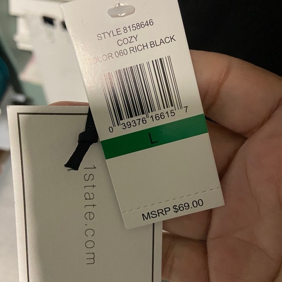 1state women’s long sleeve off shoulder sweater - Picture 7 of 10